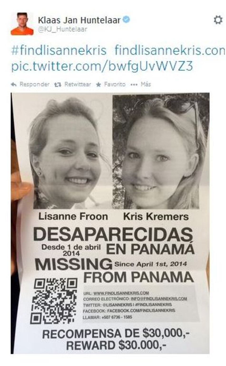 Selección de Holanda se solidariza con Kris Kremers y Lisanne Froon