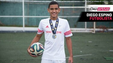 Diego Espino, con un sueño profesional
