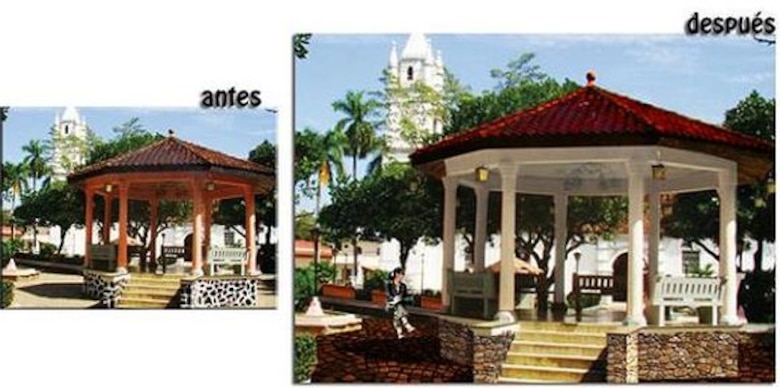 Buscan convertir plaza de La Villa de Los Santos en zona patrimonial