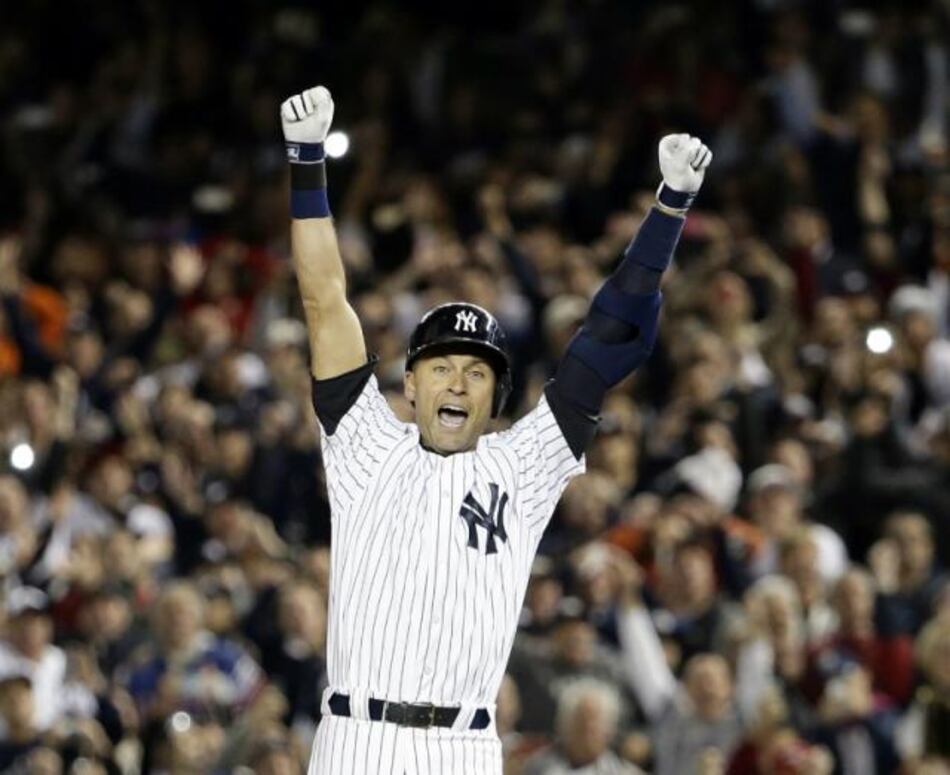 Derek Jeter se despide del Yankee Stadium como el héroe de siempre