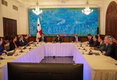 Cortizo se reúne con el presidente del Banco Mundial