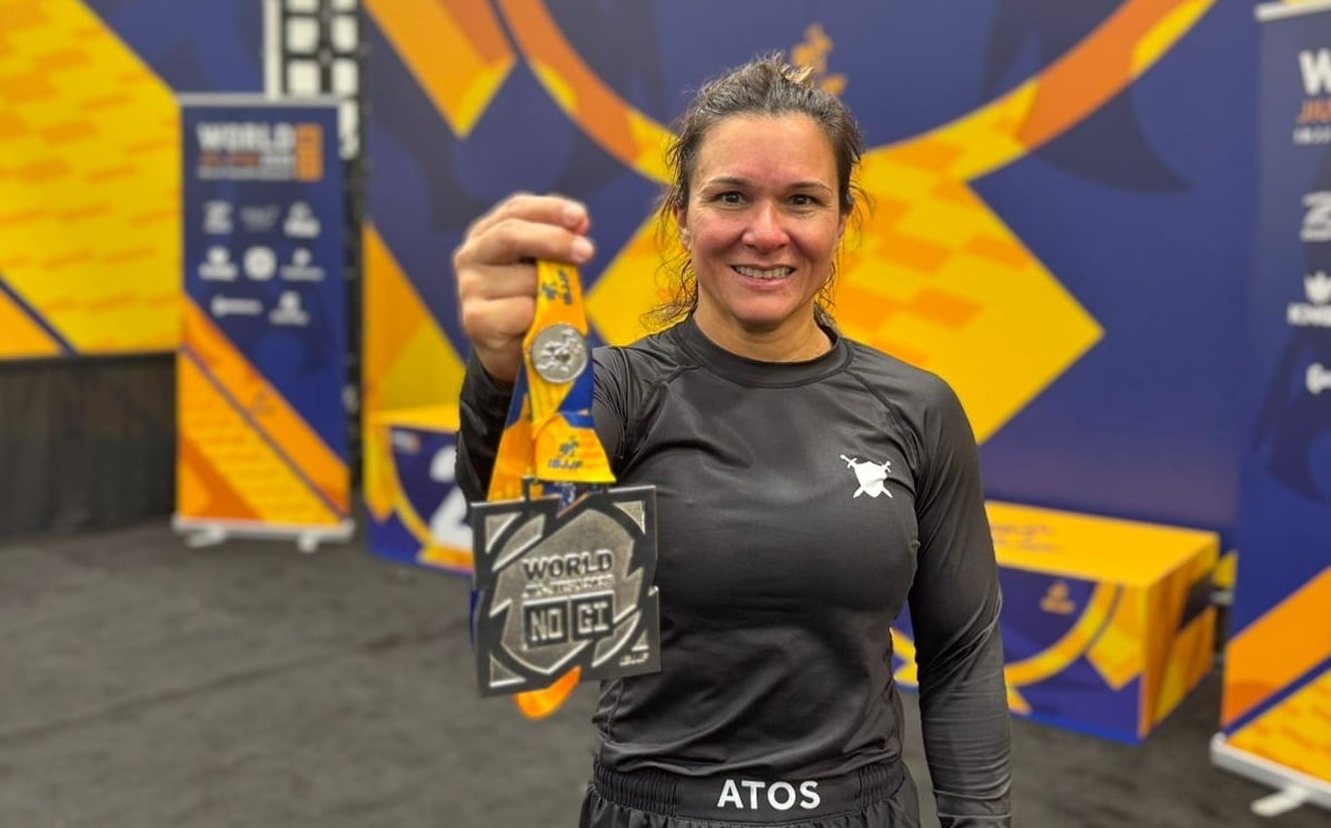 Atleta panameña conquista plata en Mundial de Jiu Jitsu No-Gi a pesar de lesión y enfermedad