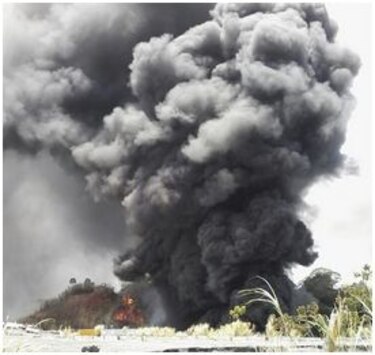 Reportan incendios de herbazales cerca del lago Gatún y el templo Bahai