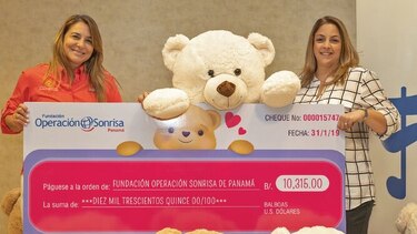 Felix contribuye con la Fundación Operación Sonrisa de Panamá