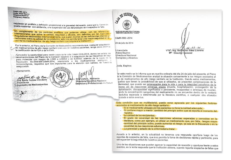 Autoridades conocían que medicamentos no eran recetados