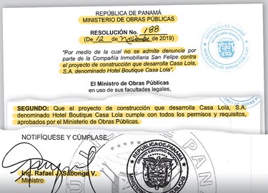 Rafael Sabonge aprobó trabajos para conexión eléctrica de Casa Lola