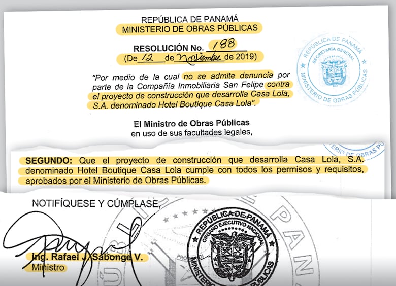 Rafael Sabonge aprobó trabajos para conexión eléctrica de Casa Lola