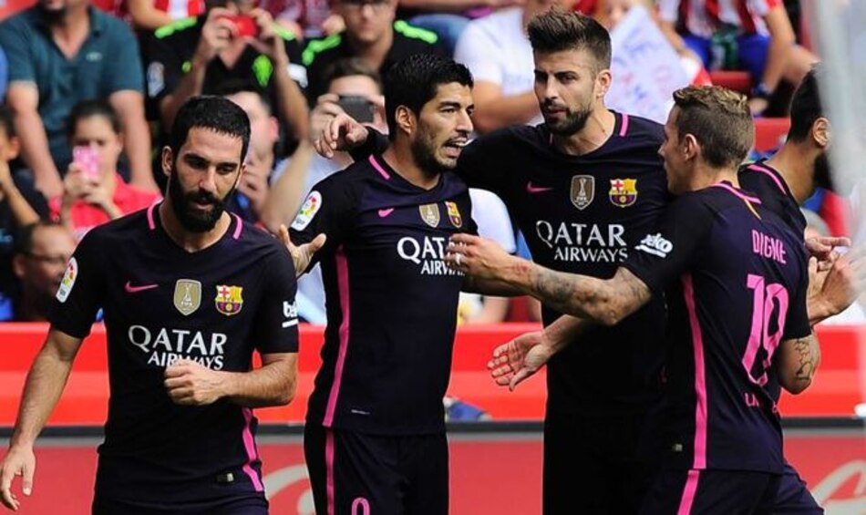 Barcelona golea 5-0 al Sporting de Gijón