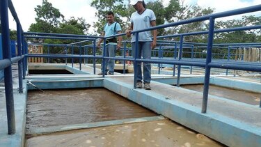 Monitorean  calidad del  agua del río La Villa