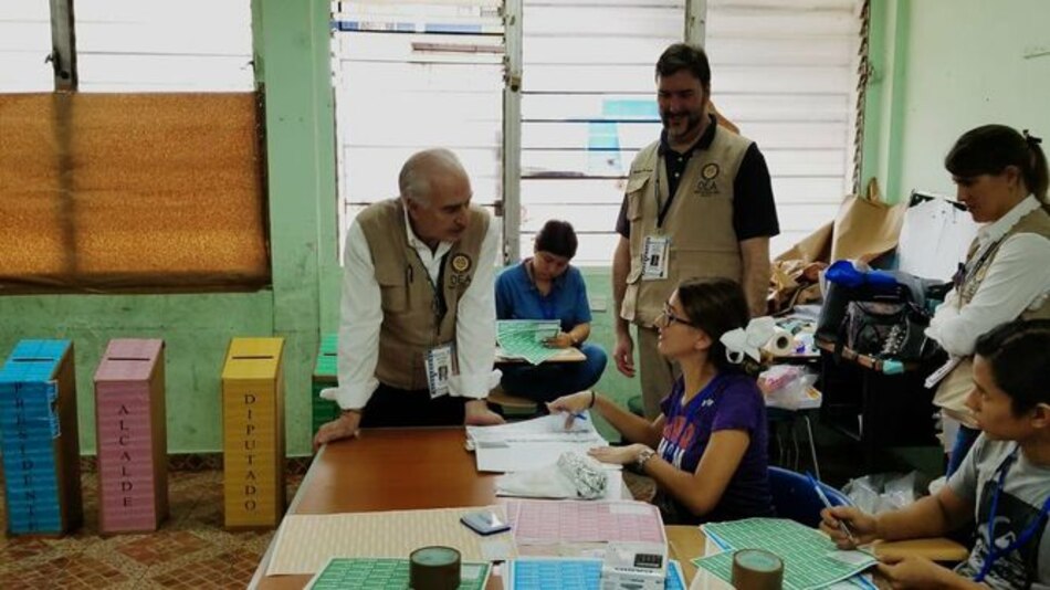 Observadores de la OEA recomiendan al TE publicar los resultados de todos los cargos