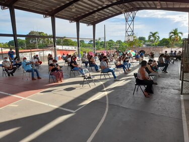 Comienza ‘barrido’ de vacunación con las dosis de Pfizer en Los Santos