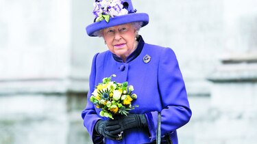 Primera salida de la reina tras recuperarse