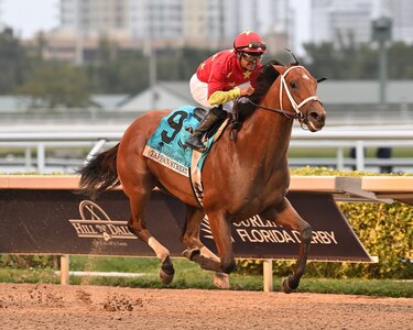 El panameño Luis Sáez asegura su clasificación al Kentucky Derby 2025 con una victoria en el Florida Derby