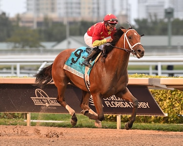 El panameño Luis Sáez asegura su clasificación al Kentucky Derby 2025 con una victoria en el Florida Derby