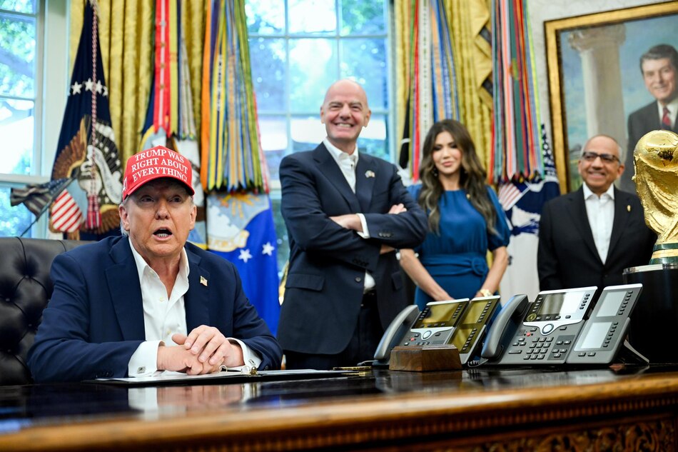 Trump anuncia que el sorteo del Mundial de Fútbol 2026 será en Washington en diciembre