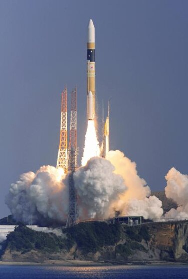 Japón lanzó con éxito un satélite de vigilancia