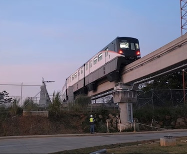 Metro de Panamá inicia las primeras pruebas del monorriel de la Línea 3