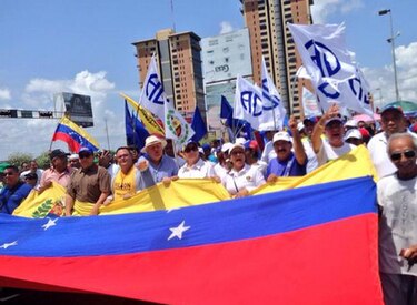 En Venezuela realizan marchas en apoyo a Leopoldo López