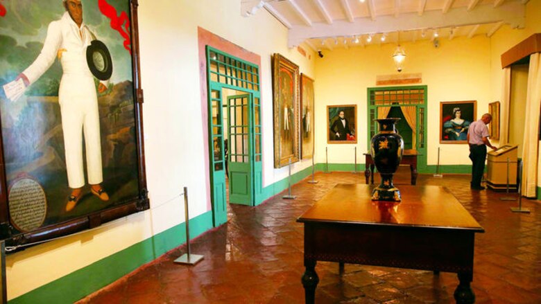 Abren la residencia del Libertador