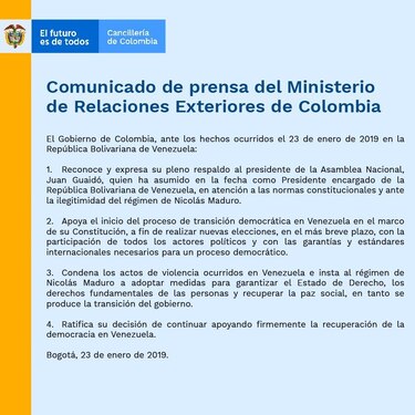 Los presidentes de América Latina cierran filas con Juan Guaidó