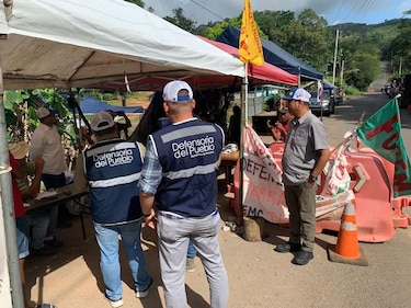 Defensoría del Pueblo inspecciona Minera Panamá por la posible vulneración del derecho al trabajo