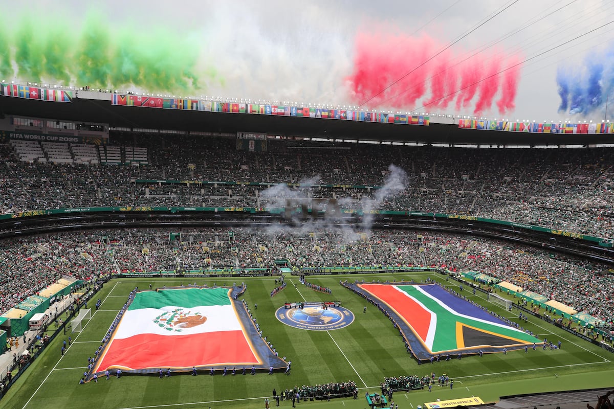 México-Sudáfrica 2026 entra en la historia: primer partido inaugural de un Mundial con tres expulsados
