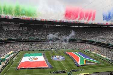 México-Sudáfrica 2026 entra en la historia: primer partido inaugural de un Mundial con tres expulsados