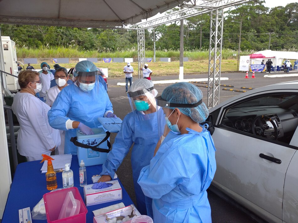 En Panamá se aplican un millón 83 mil 856 dosis de la vacuna contra la Covid-19