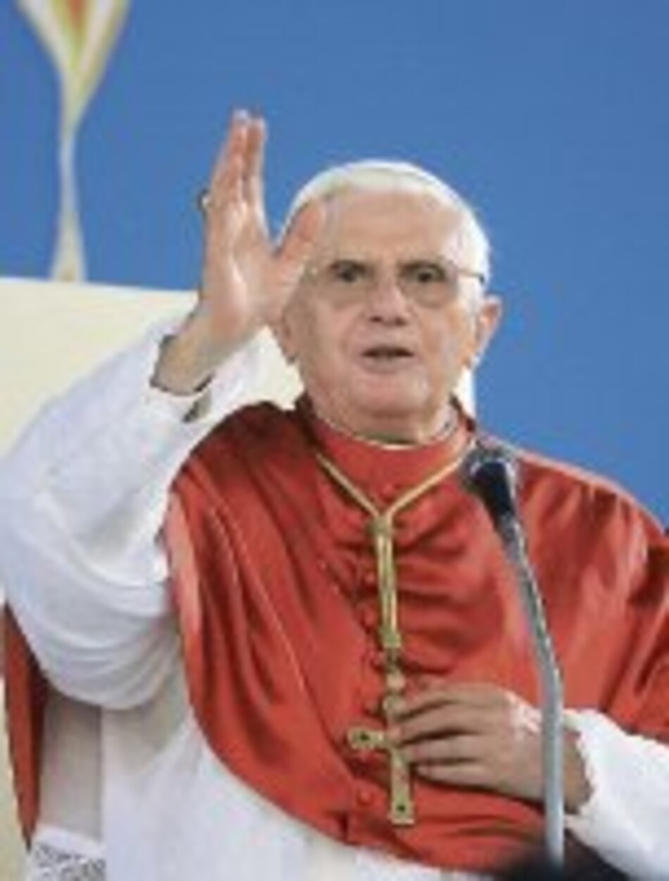 Benedicto XVI ignora a Lugo en su discurso