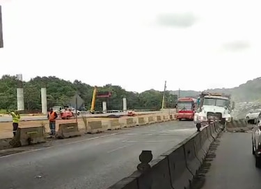 Accidente en la vía Interamericana ocasiona descomunal tranque hacia Panamá Oeste