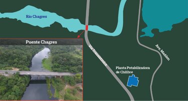 MOP anuncia cierres parciales en la vía Transístmica por trabajos en puente sobre el río Chagres