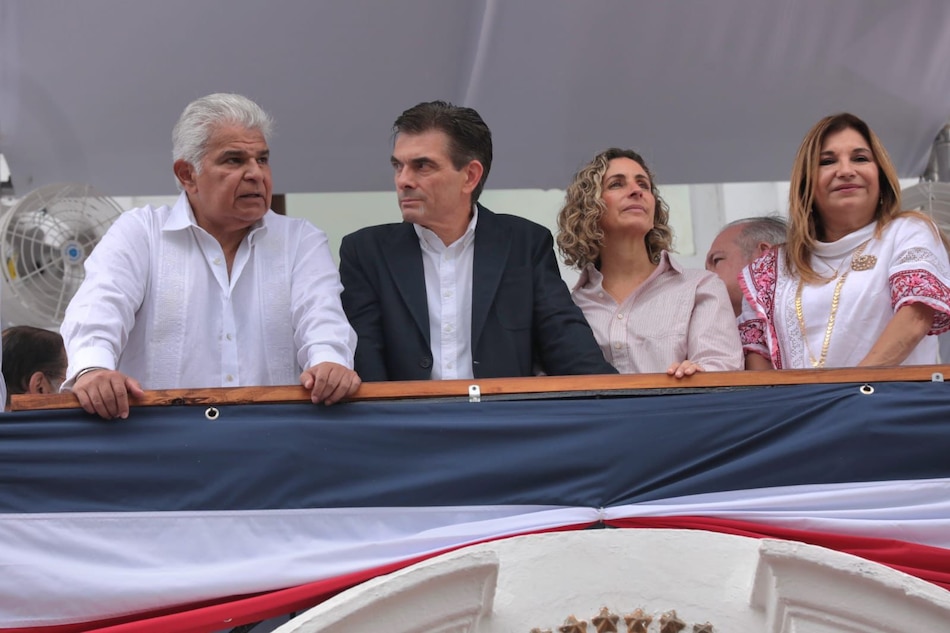 Mulino recibe al presidente electo de Bolivia, Rodrigo Paz, en el Palacio de las Garzas