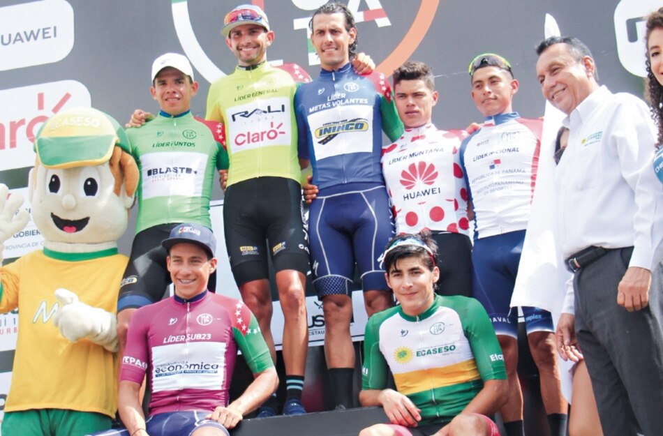 Daniel Bonilla sale hoy como líder de la Vuelta Internacional a Chiriquí