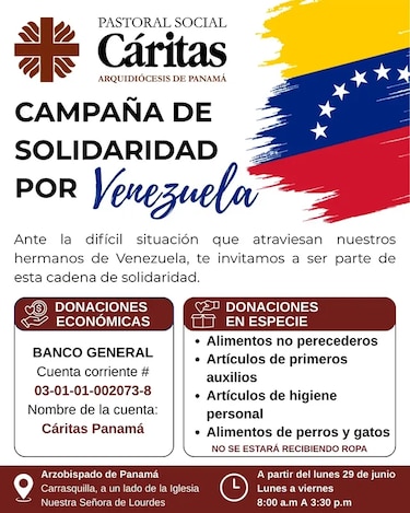 Evite fraudes. Conozca los centros de acopio y cuentas oficiales de ayuda para Venezuela