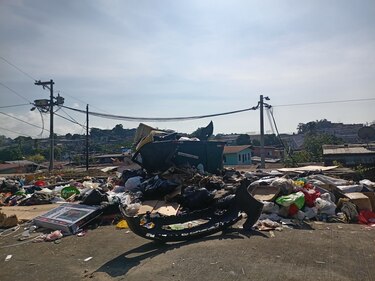 Persiste el problema de basura en San Miguelito; moradores ya no aguantan más la crisis