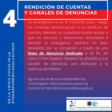 Libertad Ciudadana plantea recomendaciones para uso transparente de los fondos durante la emergencia por el Covid-19