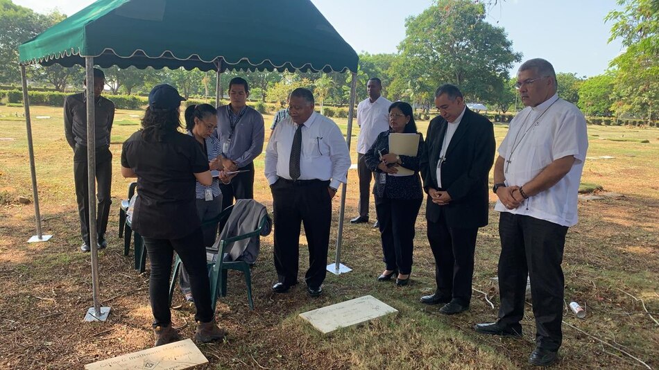 Se inicia exhumación de restos de Heliodoro Portugal; practicarán nueva prueba de ADN