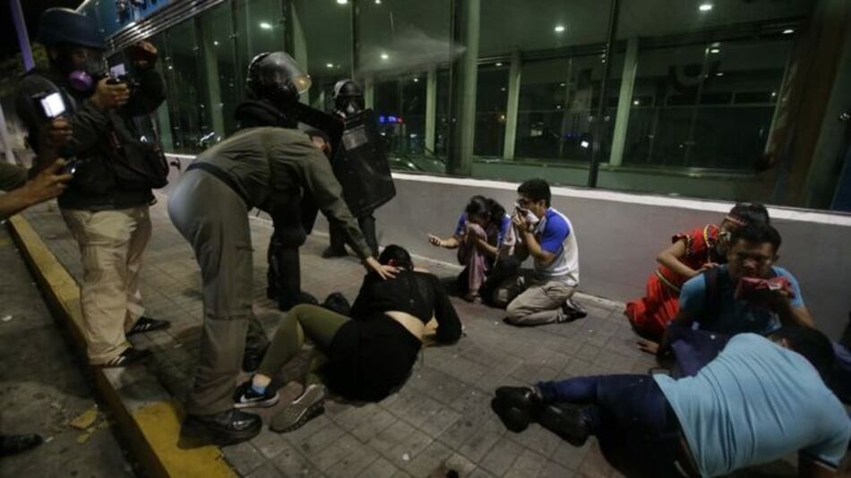 Los 93 detenidos durante las protestas irán a audiencia ante juez de paz después de fiestas patrias