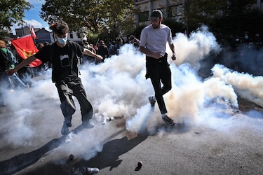 Las protestas estudiantiles se intensifican en Francia 