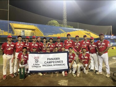 Chiriquí se corona campeón del Nacional Intermedio 2025 y representará a Panamá en México