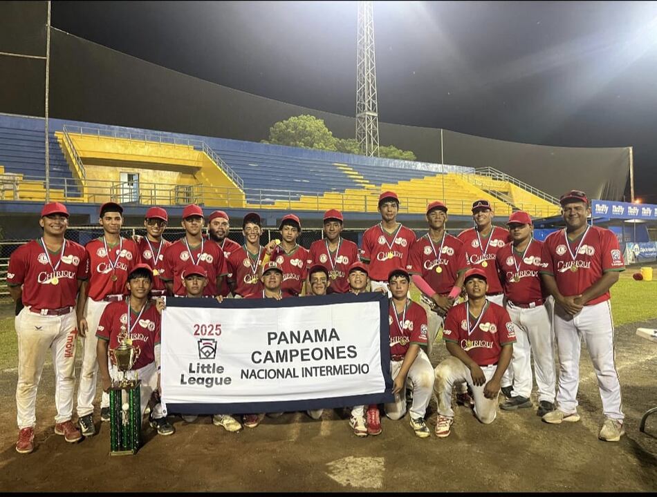 Chiriquí se corona campeón del Nacional Intermedio 2025 y representará a Panamá en México