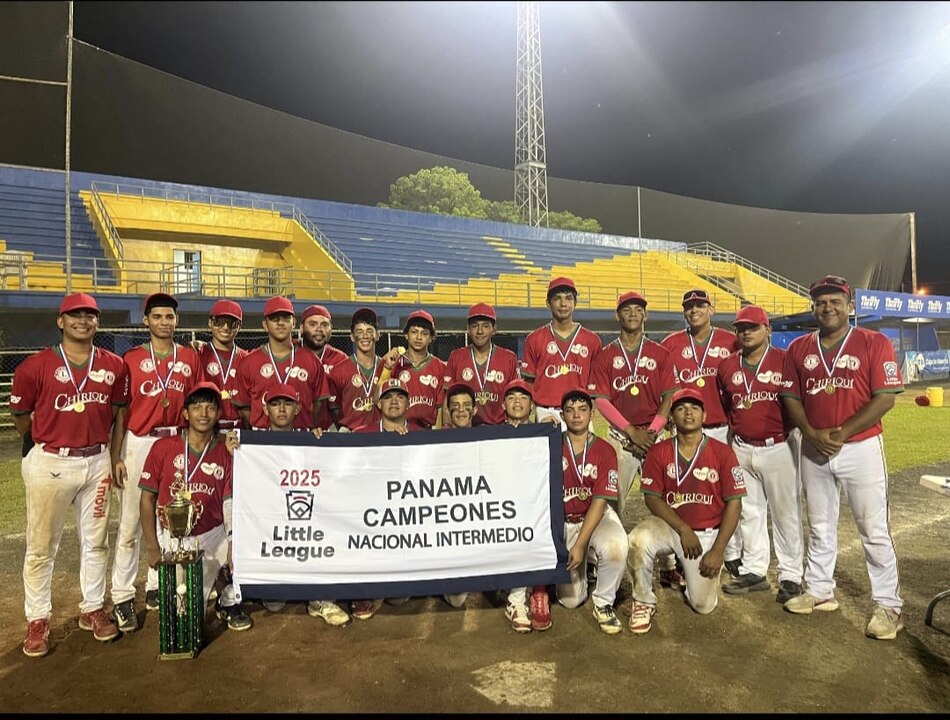 Chiriquí se corona campeón del Nacional Intermedio 2025 y representará a Panamá en México