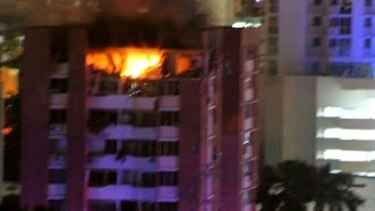 Carrasquilla: cuatro heridos tras explosión en un apartamento