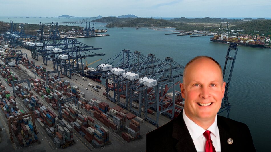 Congresista alerta sobre riesgos de participación china en adquisición de puertos panameños por parte de BlackRock