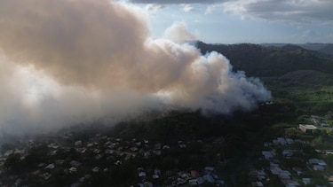 Bomberos: incendio en cerro Patacón fue provocado; Ministerio Público empieza las investigaciones
