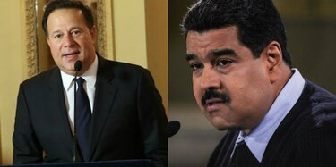 Presidente de Panamá, Juan Carlos Varela, recomienda a Nicolás Maduro negociar
