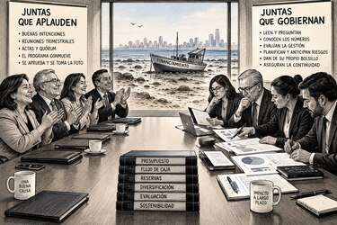 Juntas que gobiernan, juntas que aplauden