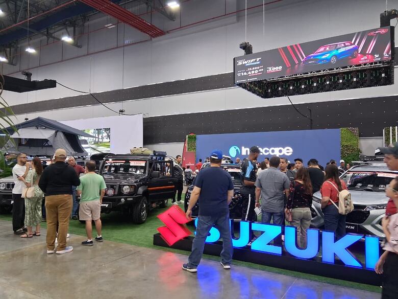 Suzuki Inchcape destaca su compromiso con la movilidad sostenible en el Panama Motor Show 2025