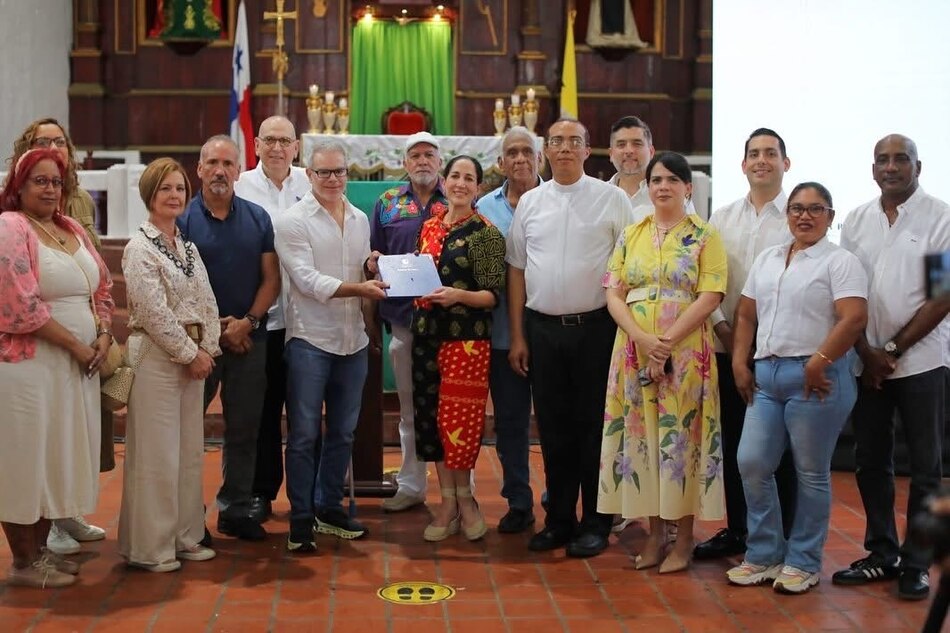 Entregan orden de proceder para la restauración de la Iglesia de Portobelo por $12.2 millones