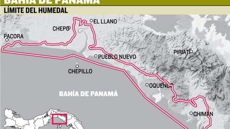 Humedal bahía de Panamá, protegido